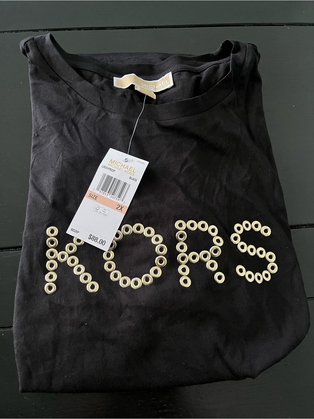 Women’s Soft Black T-Shirt with Tags